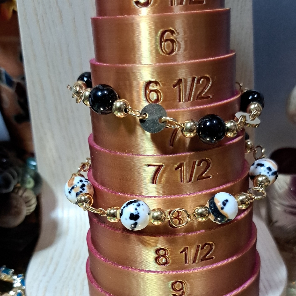 Black and White Beaded Bracelets (BrandNew)